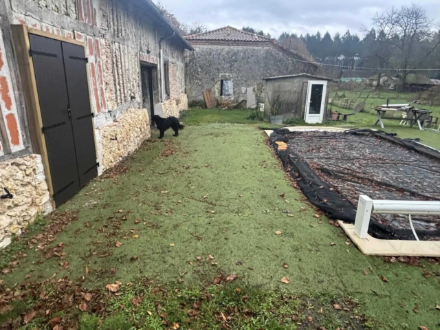 création d’une terrasse en pin landes 4