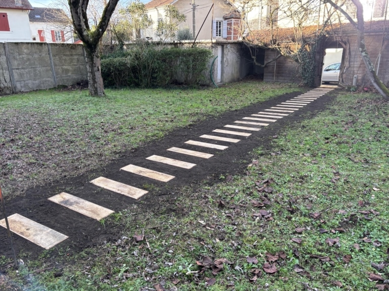 amenagement exterieur paves chene landes 4