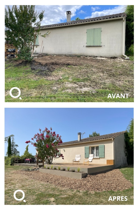 terrasse aqualyo avant apres travaux hossegor h